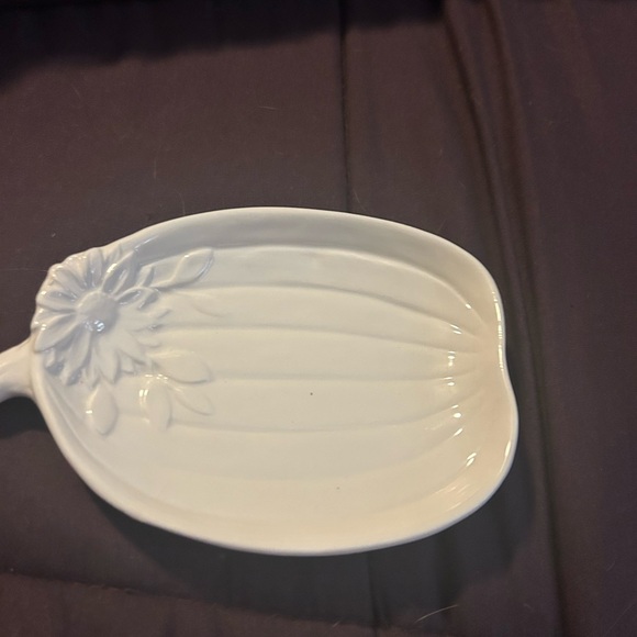 Rare White Pumpkin Ceramic dish - Picture 1 of 7